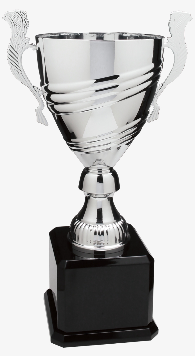 Silver Metal Cup Trophy - Cup, transparent png #10109107