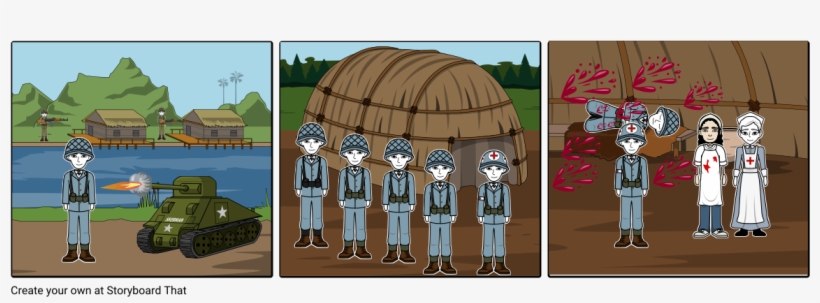 Vietnam War Storyboard - Cartoon, transparent png #10110745