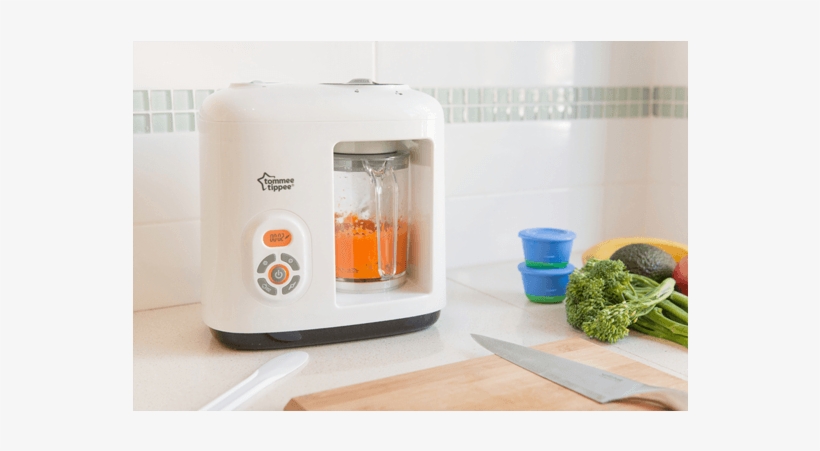 Blending Carrots/vegetables In Tommee Tippee Baby Food - Broccoli, transparent png #10111258