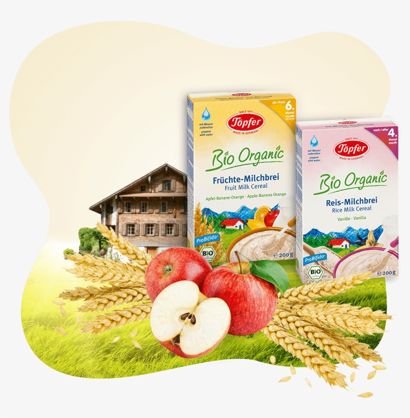 Organic Baby Cereal - Natural Foods, transparent png #10111271