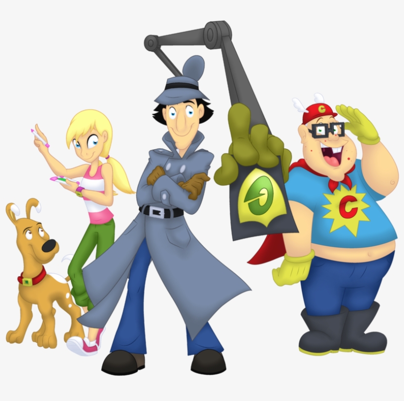 Go Role Call - Inspector Gadget Capeman, transparent png #10111776
