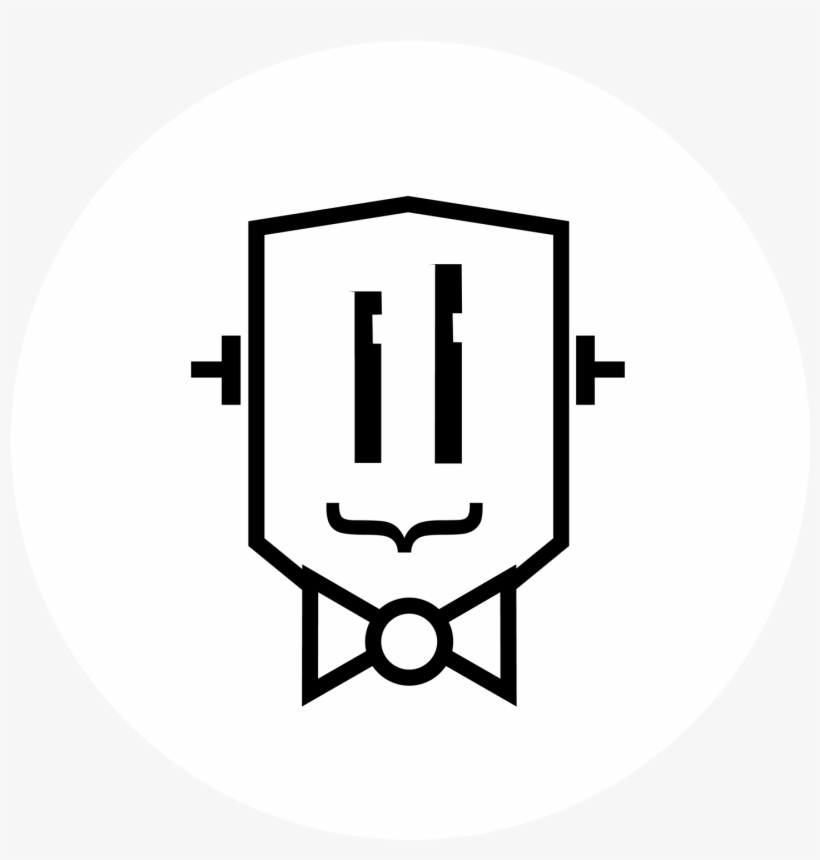 I Imagine Him To Be A Tech Guy With A Funny Inspector - Circle, transparent png #10111908