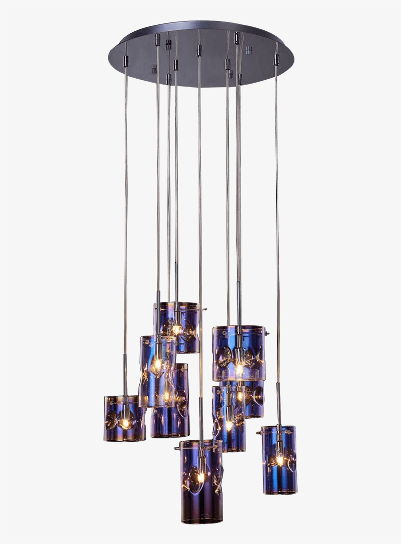 Venus 9 Light Pendant - Chandelier, transparent png #10112110