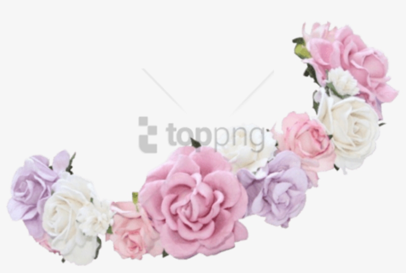 Flower Crown Transparent Overlay Png Image With Transparent - Transparent Background Transparent Pretty Flower Crown, transparent png #10112906