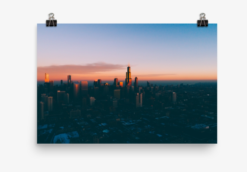Chicago - Skyline, transparent png #10112958