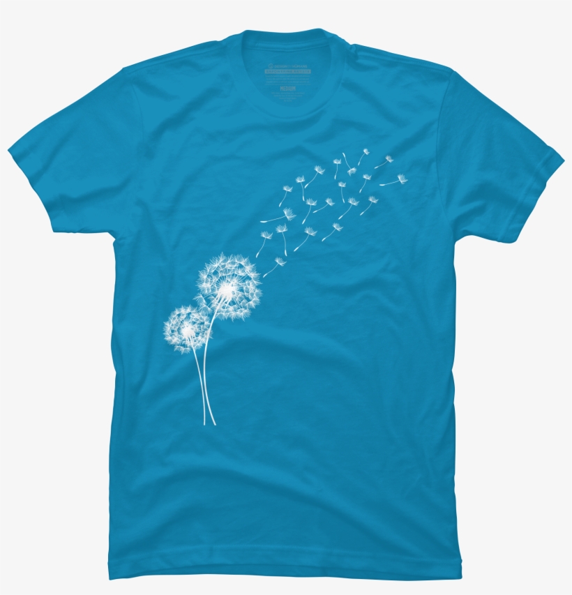 Dandelion Seeds Blowing In The - Krypto9095 Shirts, transparent png #10113141