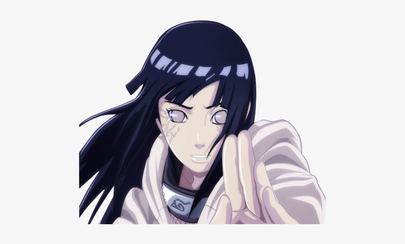 Naruto Renders Photo - Hinata Colored Manga, transparent png #10113433