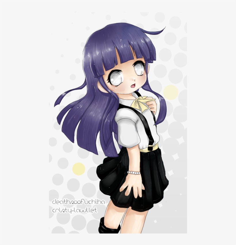 Hinata Chibi - Cartoon, transparent png #10113481