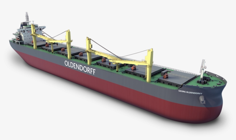 81,000 Tdw Geared Eco Type - Bulk Carrier Oldendorff, transparent png #10113923