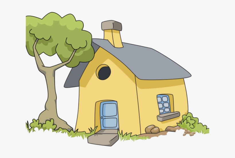 Broken Clipart Hut - Ppt On My House, transparent png #10114026