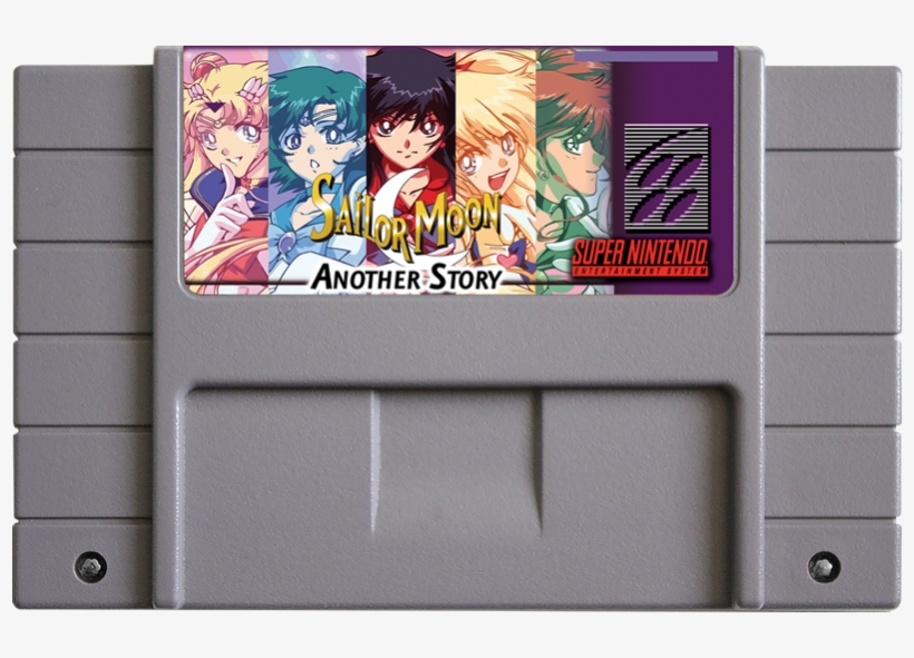 Sailor Moon Another Story - Live A Live Snes Cart, transparent png #10114478