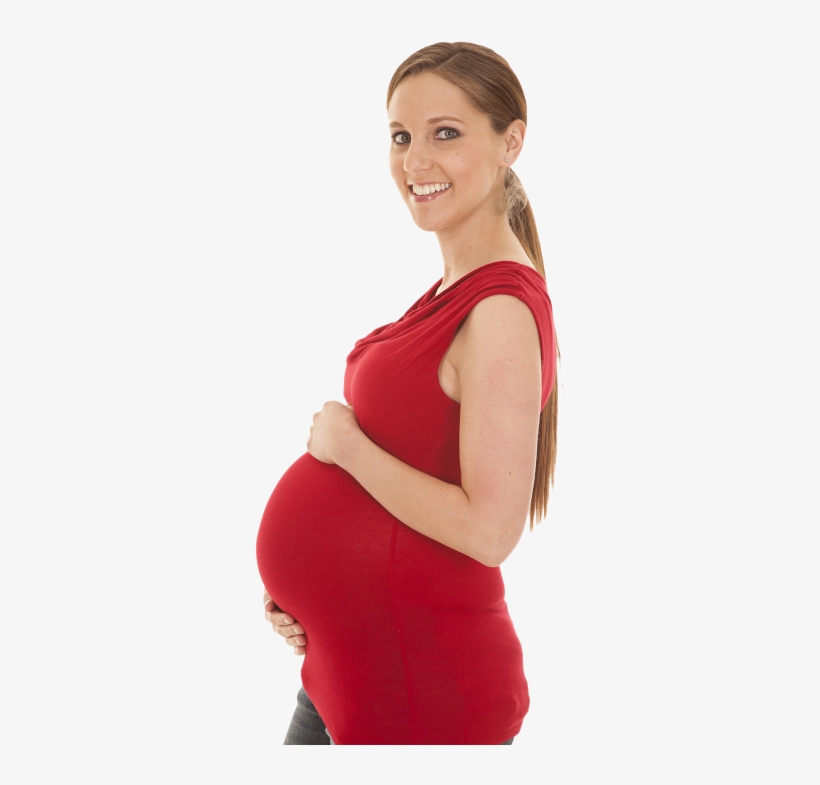 Women Doctors In India Female Specialists By Femcare - Pregnant Woman In Red, transparent png #10114573