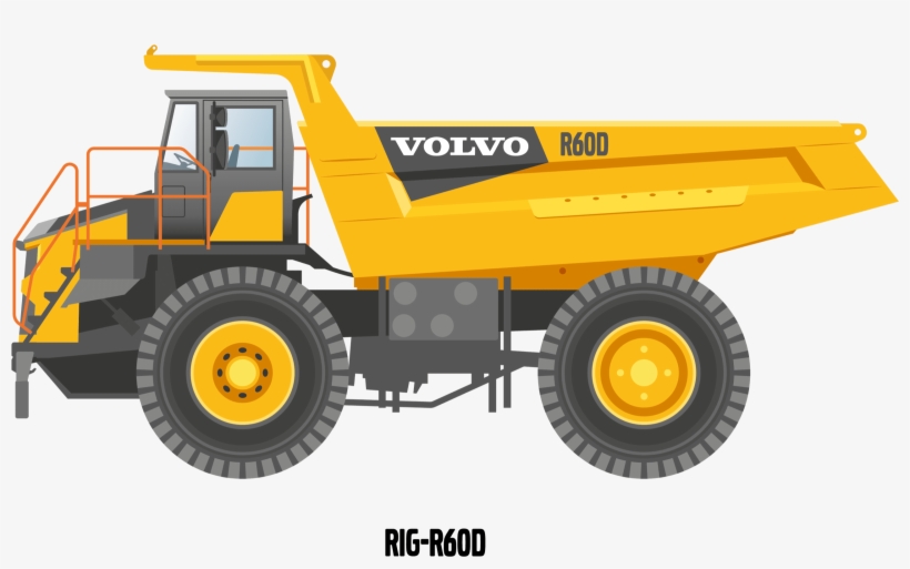 Volvo R45d, transparent png #10114628