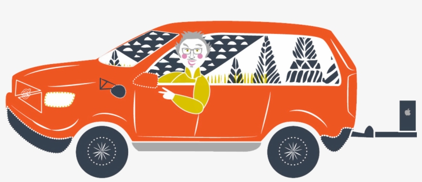 Bodhi Roadie Volvo - Compact Van, transparent png #10114835