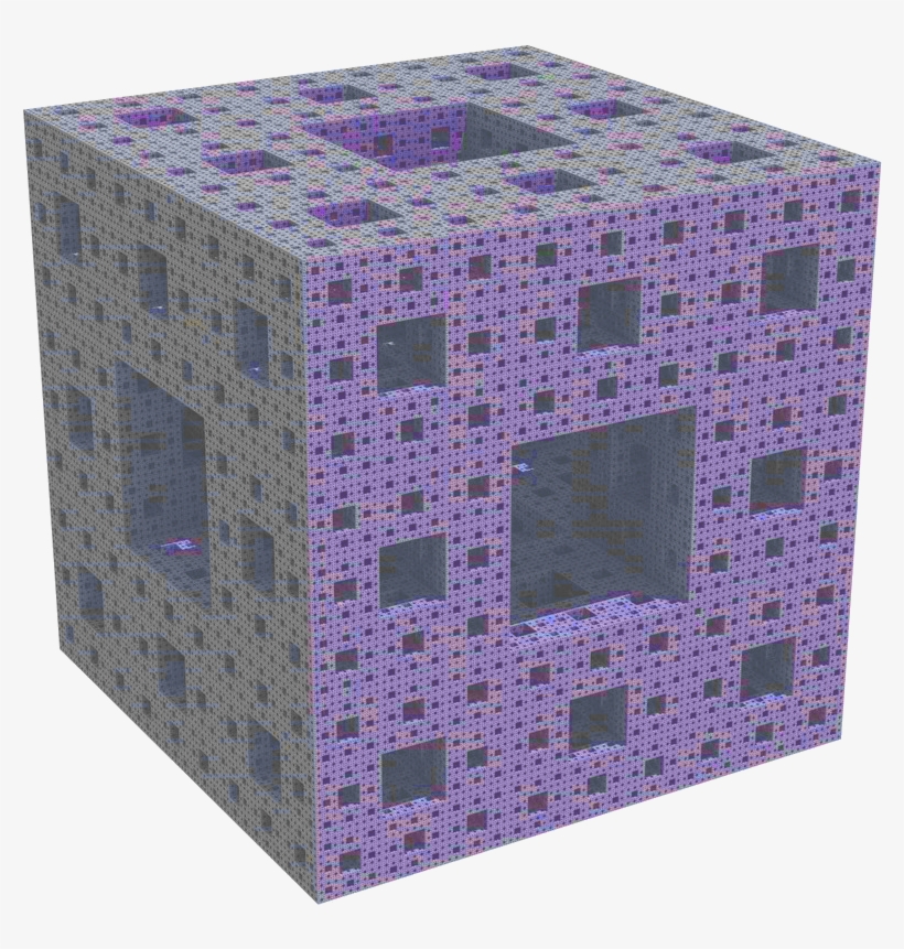 Freetoedit Vaporwave Vaporwavecrew Webpunk Aesthetic - Menger Sponge, transparent png #10115015