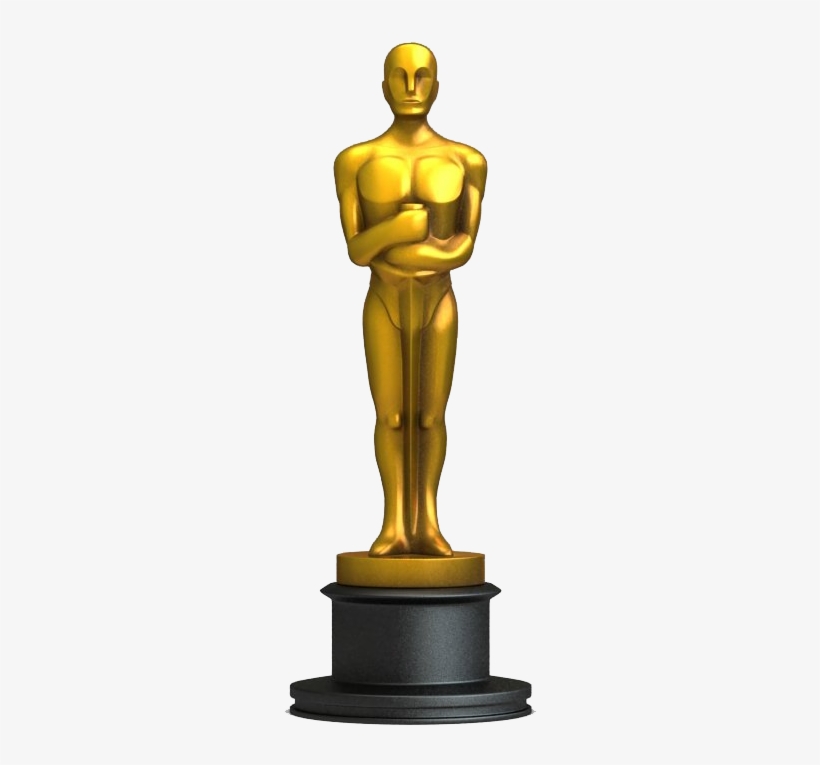 Oscar Award Png Background - Real Printable Oscar Award, transparent png #10115432
