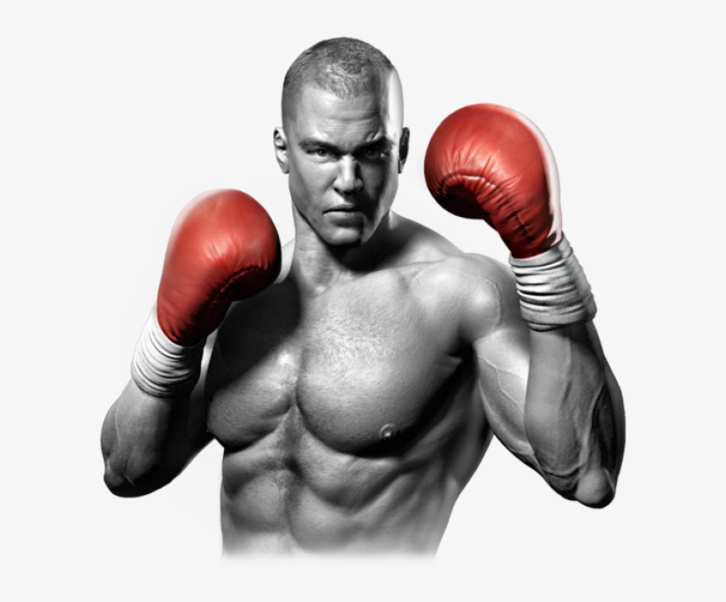 Red Fighter Boxing Gloves Free Png Download - Boxing Png, transparent png #10115843