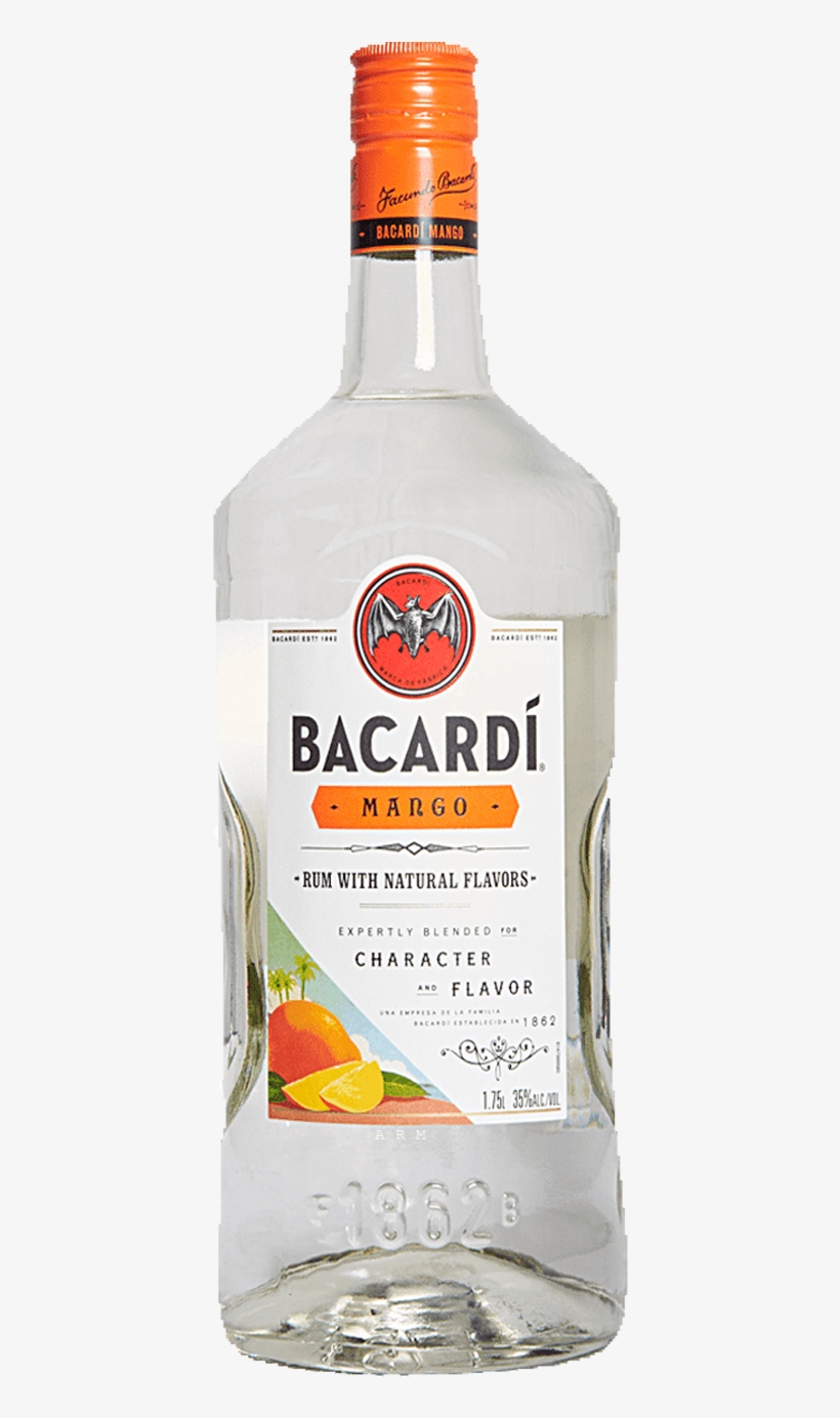 Price - Bacardi Mango Fusion Rum 1.75 L, transparent png #10115904