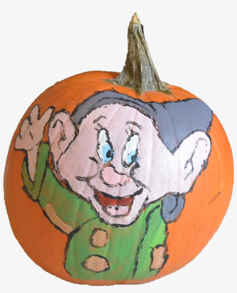 Dopey - Jack-o'-lantern, transparent png #10117824