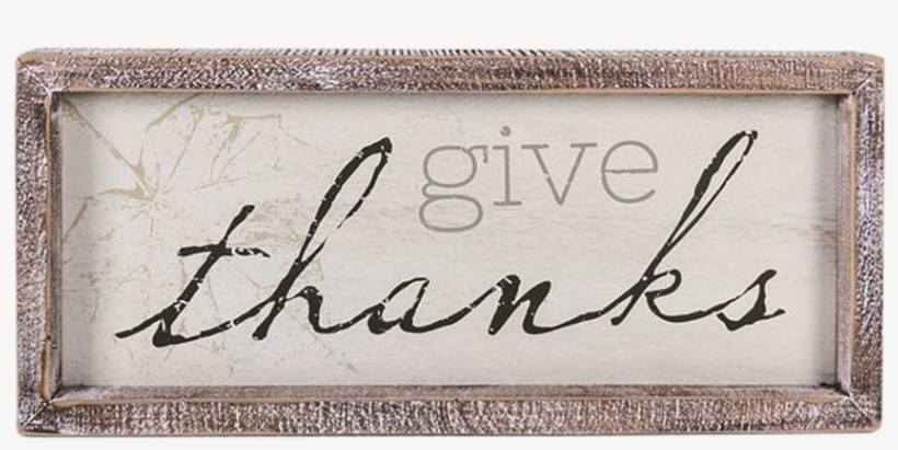 Give Thanks - Calligraphy, transparent png #10118658