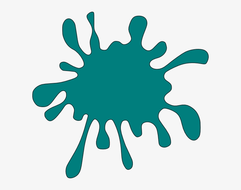 Red Paint Splatter Clipart, transparent png #10118755