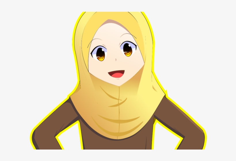 Beautiful Clipart Hijab - Hijab Girl Clipart, transparent png #10118817