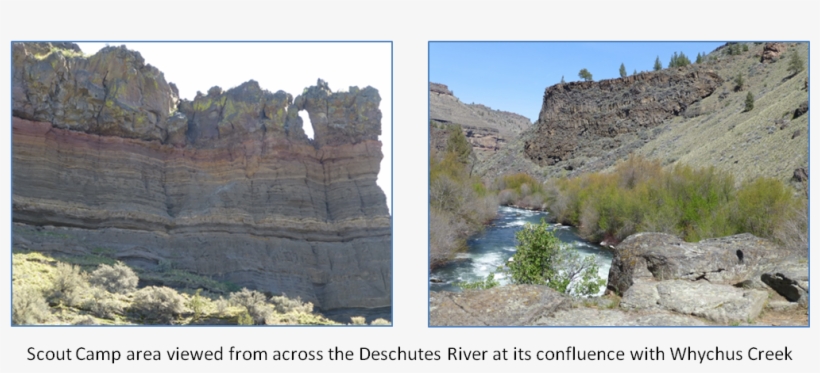 The Deschutes Formation Ranges In Age From Approximately - Outcrop, transparent png #10119349