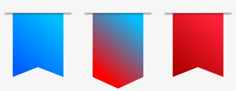 Flag Blue Red Arrow Symbol Png Image - Arrow Blue To Red, transparent png #10120144