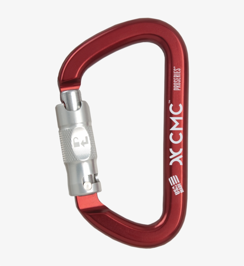Proseries® Aluminum Key-lock Carabiners - Cmc Pro Series Carabiners, transparent png #10120741