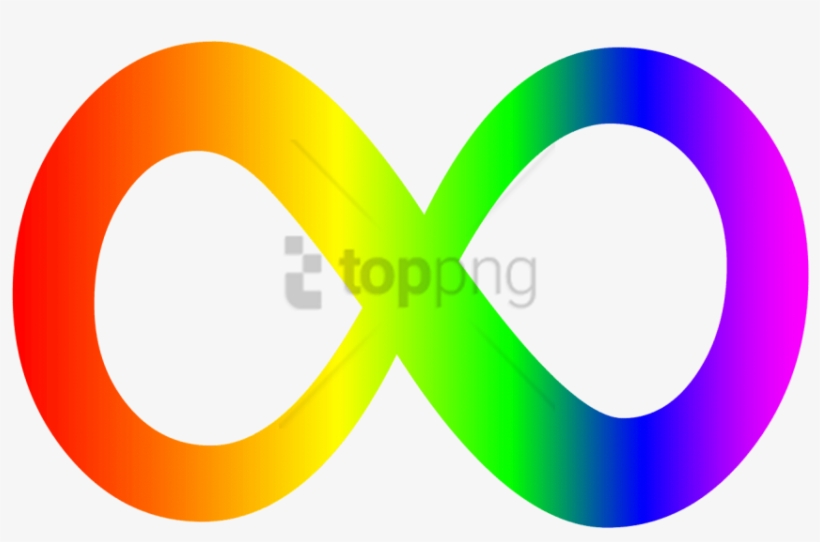 Free Png Infinity Symbol Rainbow Png Image With Transparent - Autism Infinity Symbol, transparent png #10120975