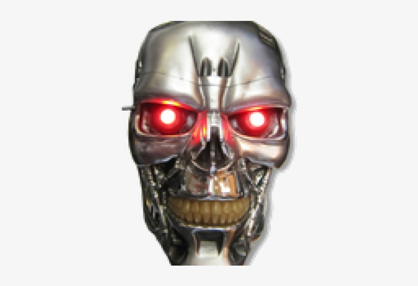 Terminator Clipart Face - Terminator Head Transparent Background, transparent png #10122006