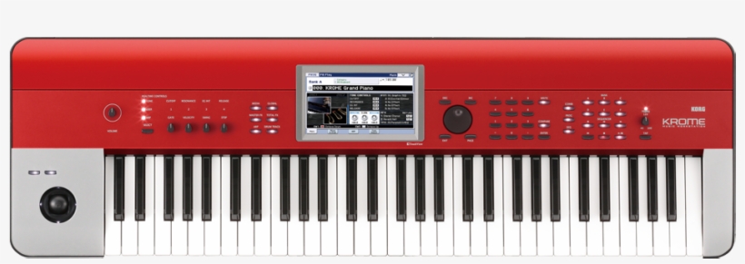 Keyboard Workstation - Korg Krome 61, transparent png #10123338
