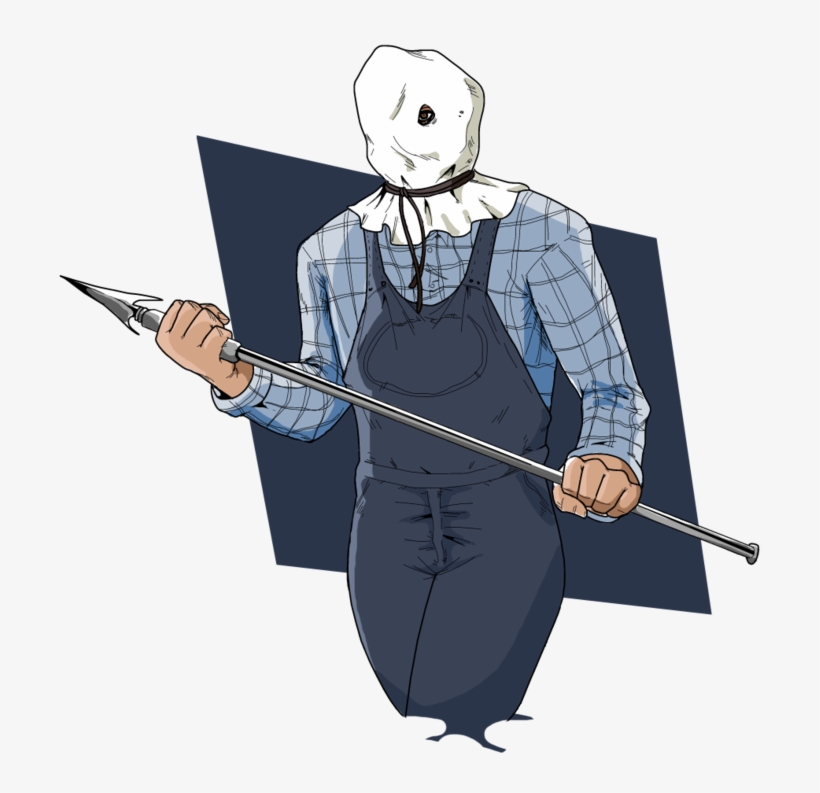 Sack Drawing Mask - Jason Voorhees Bag Mask, transparent png #10123607