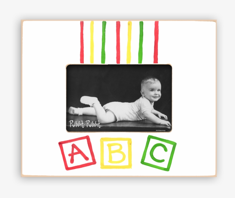 Wood Blocks Initials - Picture Frame, transparent png #10124111
