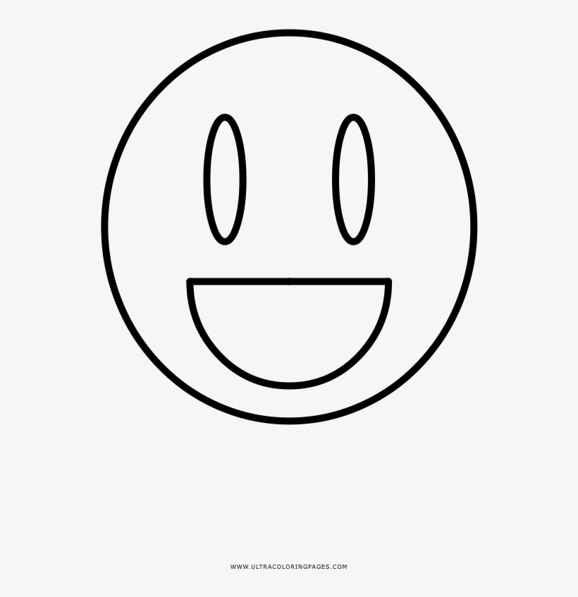 Laughing Coloring Page - Circle, transparent png #10124189