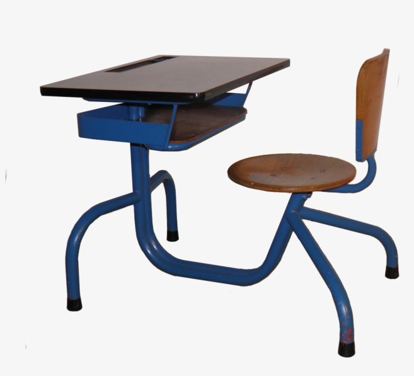 School Desk On Hold - End Table, transparent png #10125035