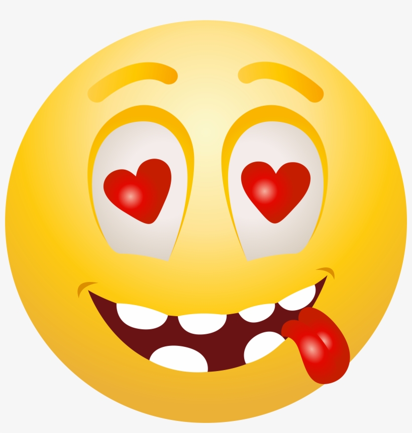 In Love Emoticon Png Clip Art, transparent png #1020152