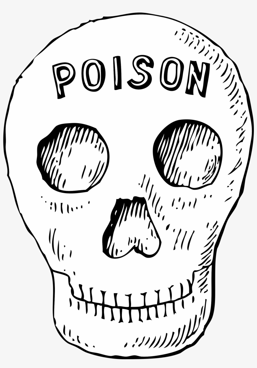 This Free Icons Png Design Of Poison Skull, transparent png #1020250