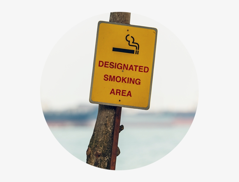 Smokers Are Not Allowed To Smoke In Front Of Doorways - National Marker Company S1p No Smoking Sign, transparent png #1020253