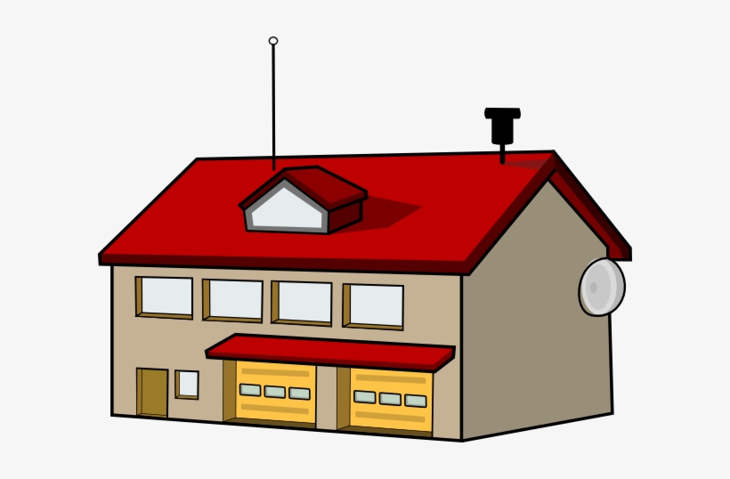 Image Of School Building Clipart 4 School Buildings - Fire Station Clipart, transparent png #1020576