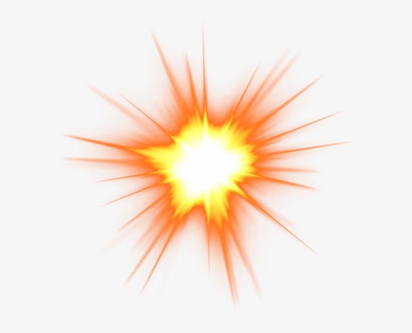 Explosion Flame Spark Clip Art - Spark Clip Art, transparent png #1020678
