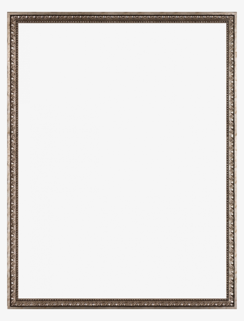 Versailles Silver Frame - World Map With Versailles Silver Frame 20' X 24', transparent png #1020705