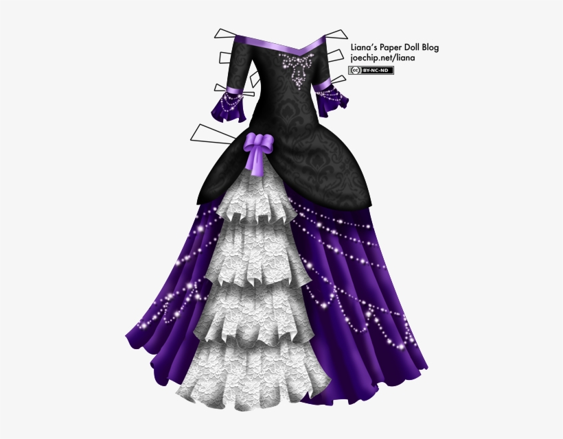 Liana S Paper Dolls Page A With - Masquerade Dresses, transparent png #1021285