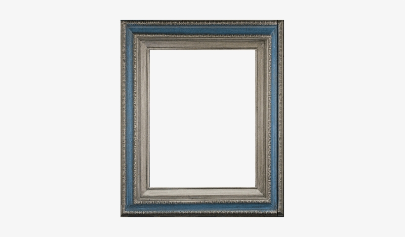 #15 Econo Embossed, Silver-blue - Rustic Silver Frames Png, transparent png #1021360