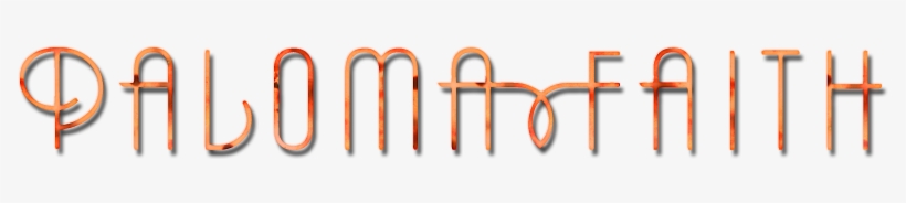 Paloma Faith Logo - Graphics, transparent png #1021456