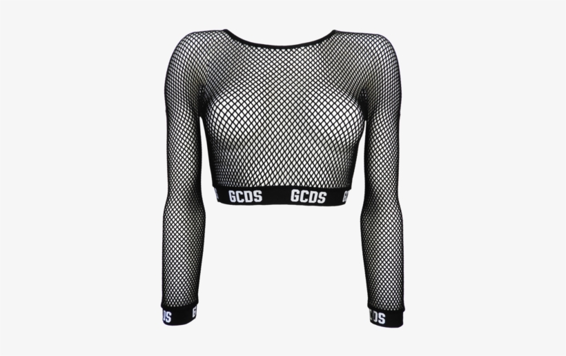 Fishnet Crop Top Gcds, transparent png #1021687