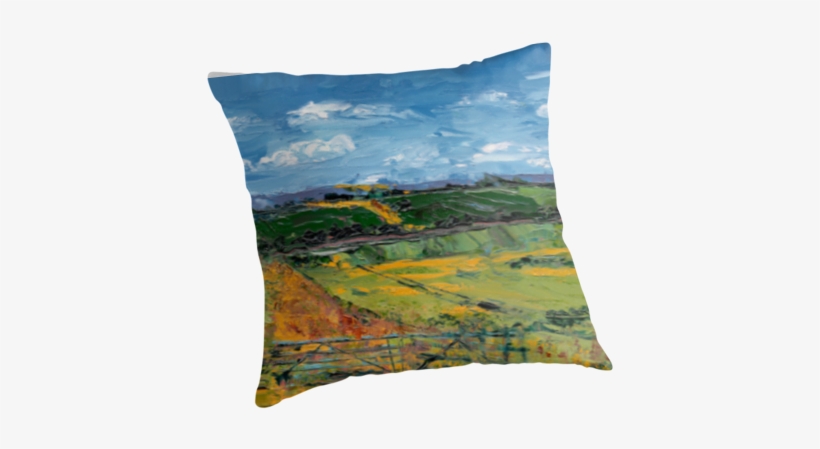 Rural Oxfordshire By F - Cushion, transparent png #1022634