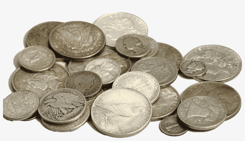 Img - Silver Junk Coins, transparent png #1022784