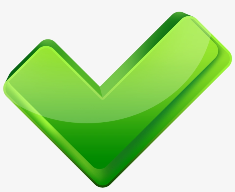 Greencheck - Check Icon, transparent png #1022809