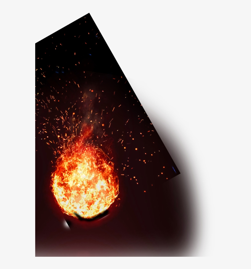 Fire Ball Png Fireball Manipulation Editing Background - Editing, transparent png #1022921